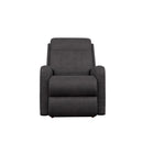 La-Z-Boy Finley Power Rocking Recliner w/ Headrest & Lumbar - Chocolate IMAGE 2