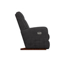 La-Z-Boy Finley Power Rocking Recliner w/ Headrest & Lumbar - Chocolate IMAGE 3