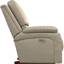 La-Z-Boy Greyson Power Rocking Recliner w/ Headrest - Ice IMAGE 3