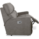 La-Z-Boy Apollo Power Reclining Sofa w/ Headrest and Lumbar - Charcoal IMAGE 8