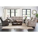 La-Z-Boy Jay Reclining Sofa - Muslin IMAGE 6