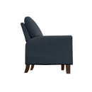 La-Z-Boy Riley High Leg Recliner - Indigo IMAGE 3