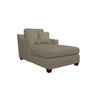  La-Z-Boy Cleo 2-Arm Chaise w/ Storage - Peppercorn IMAGE 1