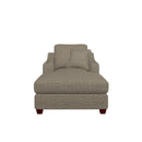  La-Z-Boy Cleo 2-Arm Chaise w/ Storage - Peppercorn IMAGE 2