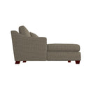 La-Z-Boy Cleo 2-Arm Chaise w/ Storage - Peppercorn IMAGE 3