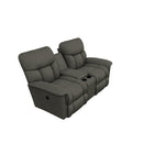  La-Z-Boy Mateo Wall Reclining Loveseat w/ Console - Midnight IMAGE 2