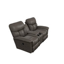  La-Z-Boy Mateo Wall Reclining Loveseat w/ Console - Charcoal IMAGE 2
