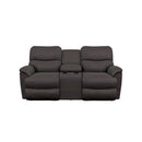 La-Z-Boy Trouper Reclining Loveseat w/ Console - Walnut IMAGE 1