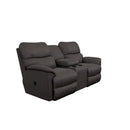 La-Z-Boy Trouper Reclining Loveseat w/ Console - Walnut IMAGE 2