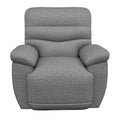 La-Z-Boy Joshua Power Rocking Recliner with Headrest - Granite IMAGE 1
