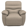 La-Z-Boy Joshua Power Rocking Recliner with Headrest - Fawn IMAGE 1