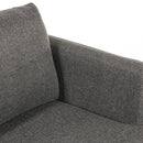 Decor-Rest Furniture Stationary Fabric Loveseat 2089-02 - Pier Graphite Gr33 IMAGE 8