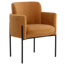 Sunpan Richie Dining Armchair - Black IMAGE 2