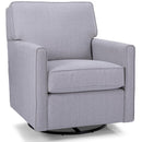 Decor-Rest Furniture Swivel Glider Fabric Accent Chair 2284 IMAGE 1
