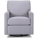 Decor-Rest Furniture Swivel Glider Fabric Accent Chair 2284 IMAGE 2
