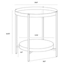Sunpan Gia 105014 End Table IMAGE 5