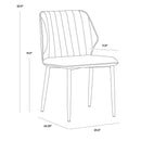 Sunpan Clinton 106316 Dining Chair - Bronze IMAGE 8