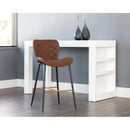Sunpan Lyla 104034 Counter Stool - Antique Brown IMAGE 7