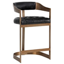 Sunpan Beaumont 104014 Counter Stool - Antique Brass IMAGE 1