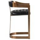 Sunpan Beaumont 104014 Counter Stool - Antique Brass IMAGE 2