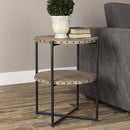 Uttermost 24532 Kamau Round Accent Table IMAGE 1