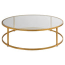Uttermost 22971 Radius Modern Circular Coffee Table IMAGE 2