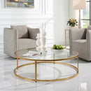 Uttermost 22971 Radius Modern Circular Coffee Table IMAGE 3