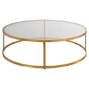 Uttermost 22971 Radius Modern Circular Coffee Table IMAGE 5