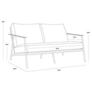 Sunpan Milan 109504 2 Seater Sofa IMAGE 9