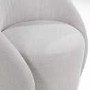 Decor-Rest Furniture Swivel Fabric Chair 2261-59 Swivel Chair - Hermes Ivory IMAGE 6