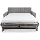 Decor-Rest Furniture Transformer Fabric Full Sleeper Loveseat Transformer 2TH-5DB Sleeper Loveseat - Mercedes Ash IMAGE 2