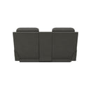 La-Z-Boy Greyson Power Reclining Loveseat w/ Headrest, Lumbar & Console - Blue Grey IMAGE 4
