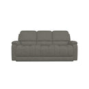La-Z-Boy Greyson Power Reclining Sofa w/ Headrest & Lumbar - Blue Grey IMAGE 2