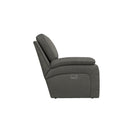La-Z-Boy Greyson Power Reclining Loveseat w/ Headrest & Lumbar - Blue Grey IMAGE 3