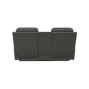 La-Z-Boy Greyson Power Reclining Loveseat w/ Headrest & Console - Blue Grey IMAGE 4