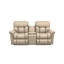  La-Z-Boy Mateo Power Wall Reclining Loveseat w/ Headrest & Console - Cream IMAGE 2
