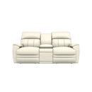  La-Z-Boy Talladega Power Reclining Loveseat w/ Headrest, Lumbar & Console - Ivory IMAGE 2