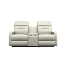  La-Z-Boy Lennon Power Wall Reclining Loveseat w/ Headrest & Console - Linen IMAGE 2