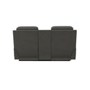 La-Z-Boy Greyson Reclining Loveseat w/ Console - Blue Grey IMAGE 4