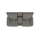 La-Z-Boy Greyson Reclining Loveseat w/ Console - Blue Grey IMAGE 5