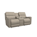 La-Z-Boy Apollo Power Reclining Sofa w/ Console Headrest & Lumbar - Dove IMAGE 1