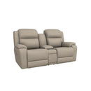 La-Z-Boy Dorian Power Reclining Loveseat w/ Headrest, Lumbar & Console - Dove IMAGE 1