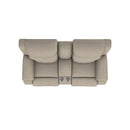 La-Z-Boy Dorian Power Reclining Loveseat w/ Headrest, Lumbar & Console - Dove IMAGE 5