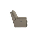 La-Z-Boy Trouper Power Reclining Loveseat w/ Headrest, Lumbar & Console - Dove IMAGE 3
