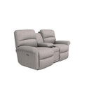 La-Z-Boy Robin Power Reclining Loveseat w/ Headrest, Lumbar & Console - Smoke IMAGE 1