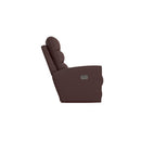 La-Z-Boy Liam Power Wall Reclining Loveseat w/ Console Headrest & Lumbar - Burgundy IMAGE 3