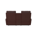 La-Z-Boy Liam Power Wall Reclining Loveseat w/ Console Headrest & Lumbar - Burgundy IMAGE 4