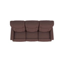 La-Z-Boy Pinnacle Power Wall Reclining Sofa w/ Headrest & Lumbar - Burgundy IMAGE 5