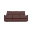La-Z-Boy Liam Power Wall Reclining Sofa w/ Headrest & Lumbar - Burgundy IMAGE 2
