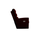 La-Z-Boy Liam Power Wall Reclining Loveseat w/ Headrest & Lumbar - Burgundy IMAGE 3
